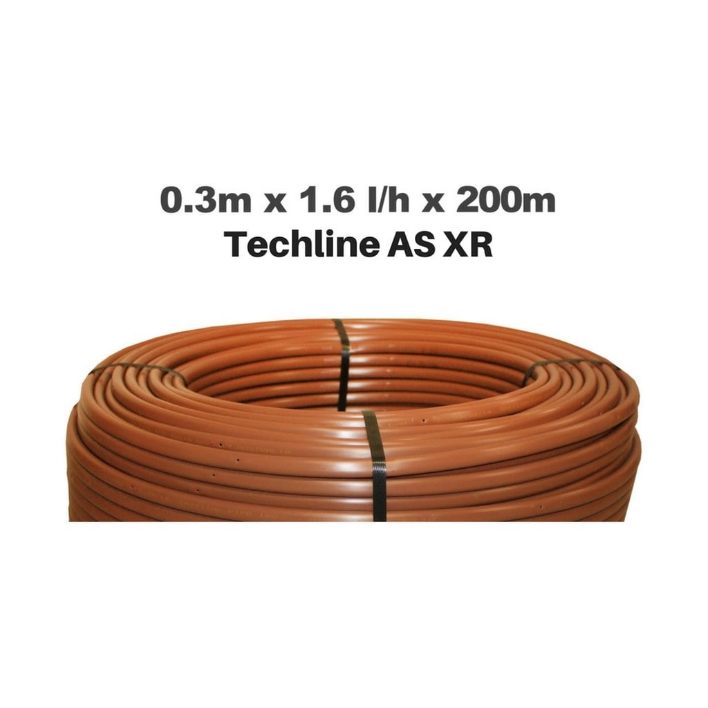 Netafim Techline AS XR 1.6lhr 0.3m 200m
