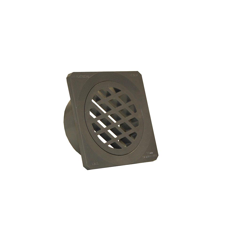 Grate Stormwater 90mm Square Grey
