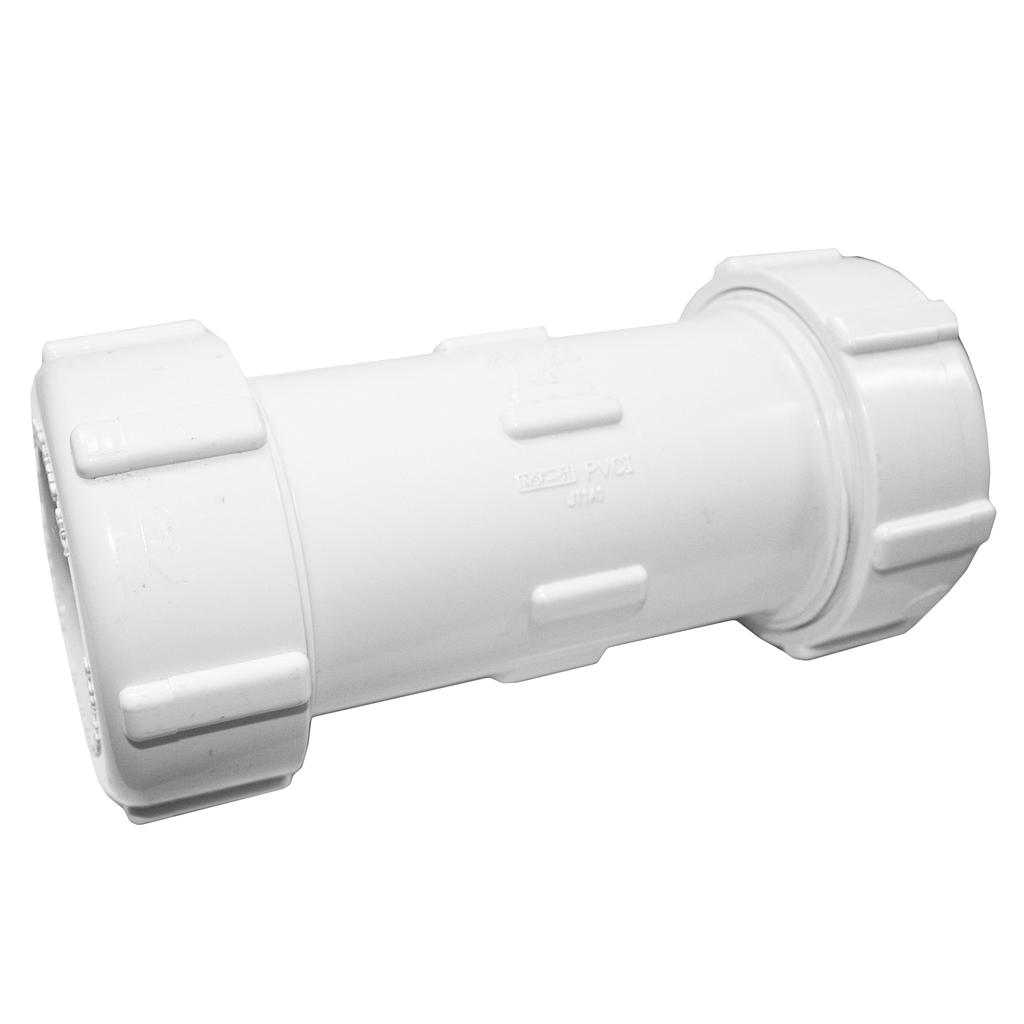 PVC Compression Coupling 40mm