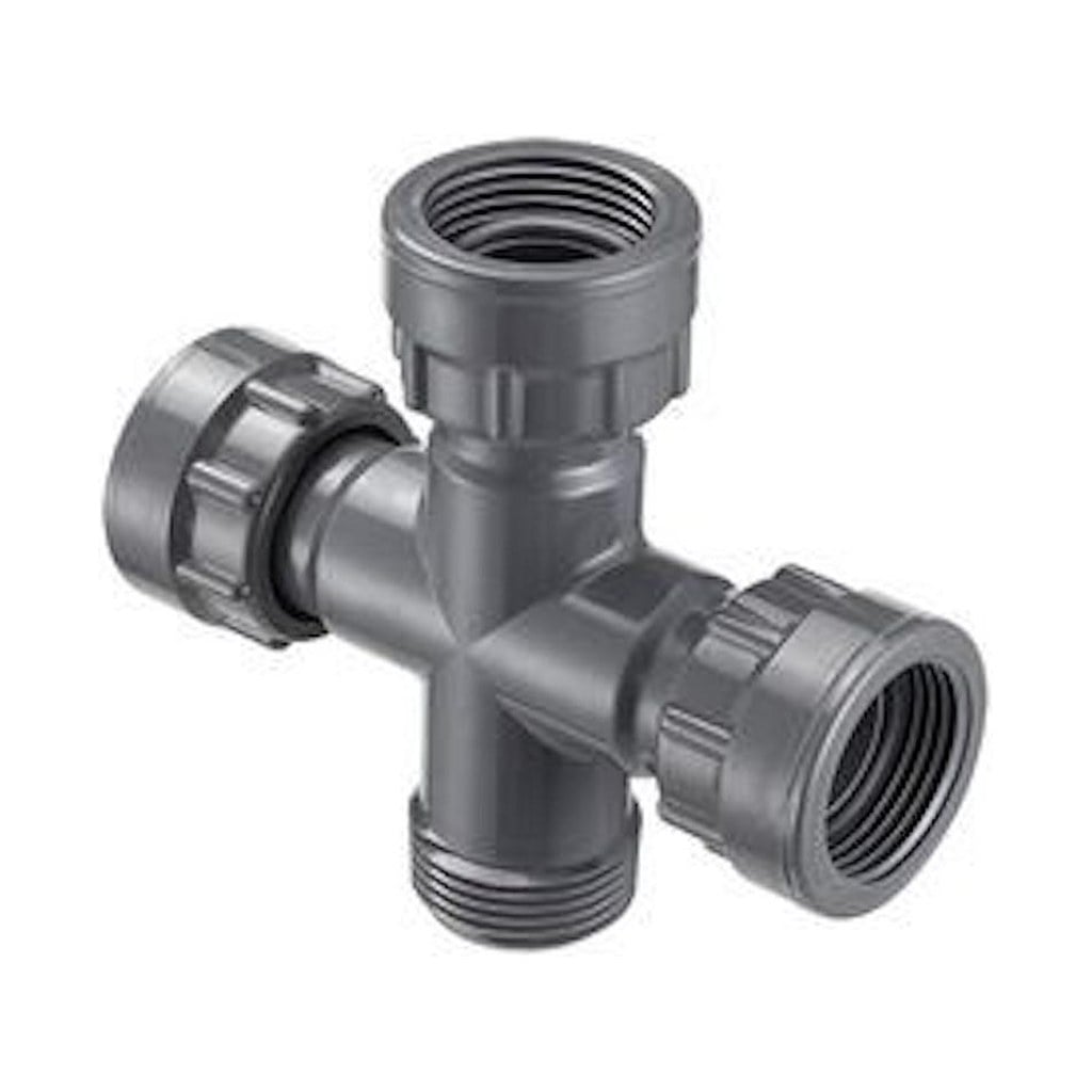Manifold Spears 25MM Swivel Cross x MF