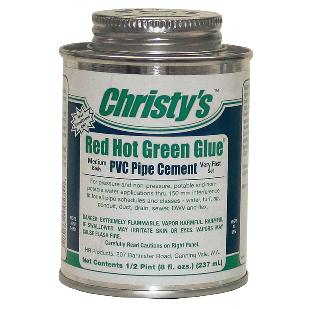 Christy's Red Hot Green Glue 237ml