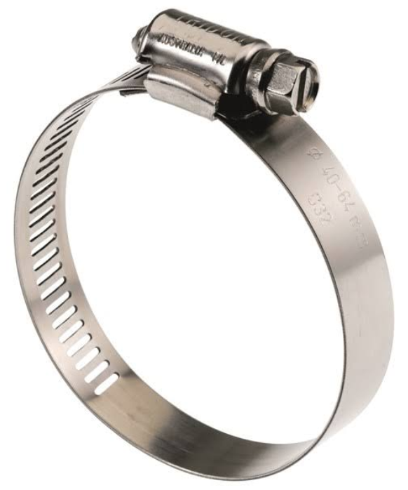 Hose Clamp Worm Drive SS 8-12mm