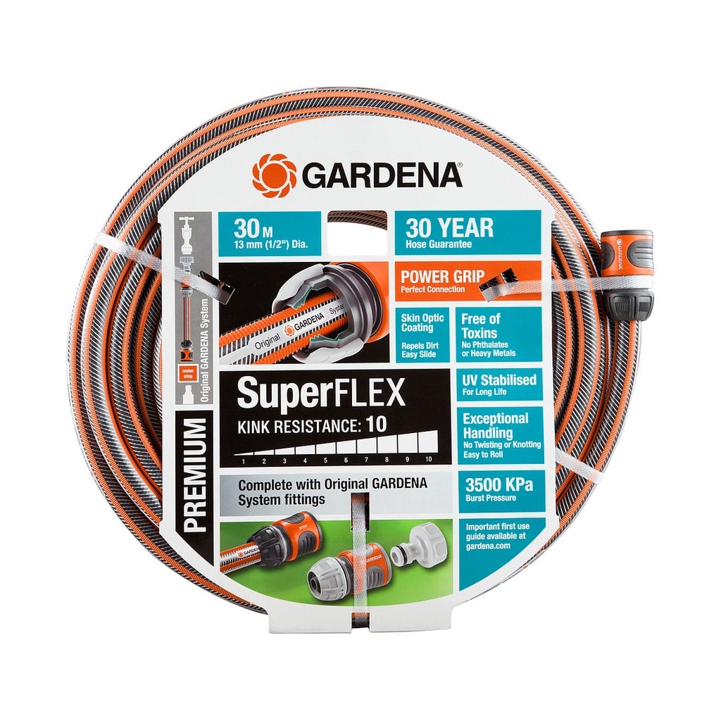 Gardena Premium SuperFLEX 13mm x 30m