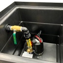 Sump & Single Pump Kit 600x600 + Grundfos CC7