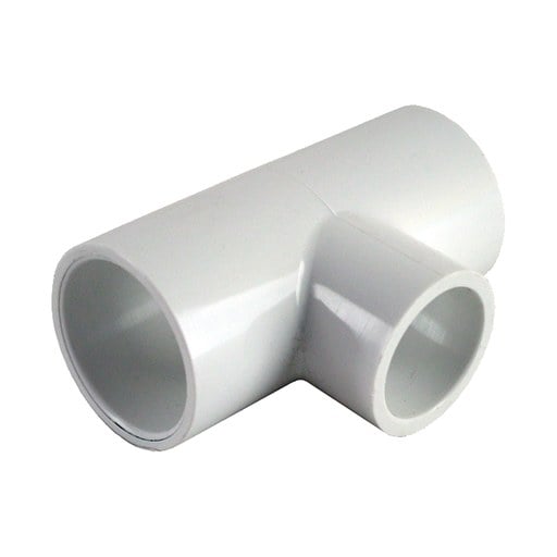 PVC Tee 50mm x 25mm
