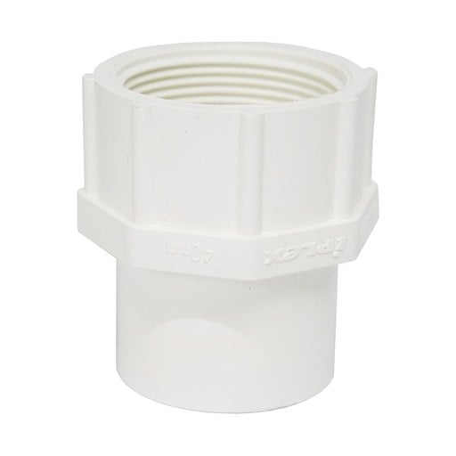 PVC Faucet Take Off Adaptor 40mm