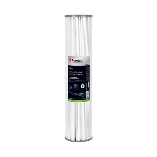 Puretec 20" x 4.5" Pleated Sediment Cartridge PL05MP2