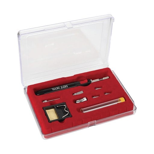 Hot Devil 9 Piece Slimline Soldering Iron Kit