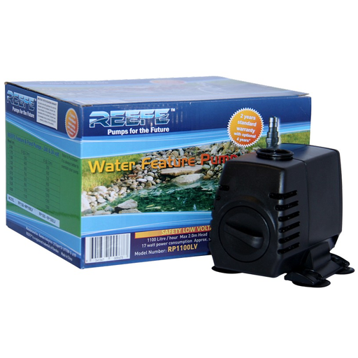 Reefe RP1100LV Low Voltage Pond Pump 24V 1100 L/H 10m Cable