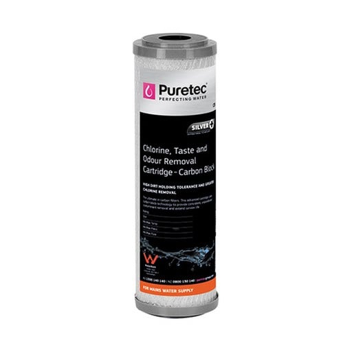 Puretec 10" x 2.5" Carbon Block 5 Micron Filter CB051