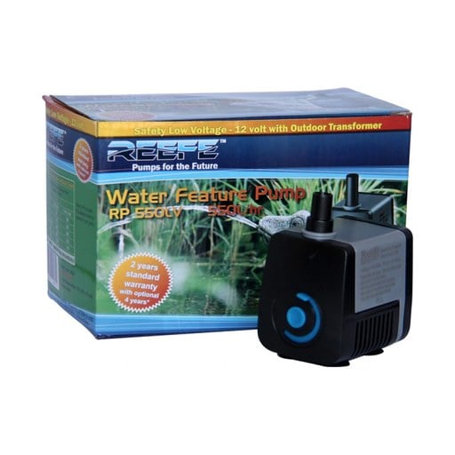 Reefe RP550LV Low Voltage Pond Pump 24V 550 L/H 10m Cable