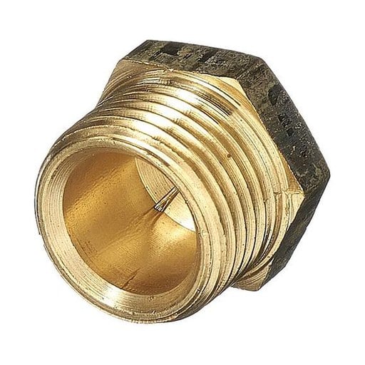 Brass Plug 15mm