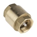 Brass Popper Spring Loaded Check valve 15mm