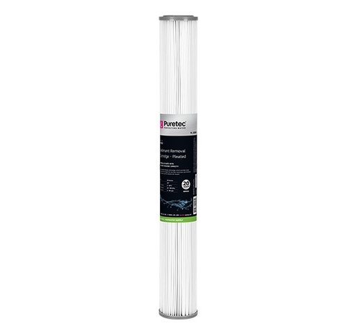 Puretec 20" x 2.5" Pleated Sediment Cartridge PL202