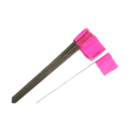 Rain Bird Sprinkler Marker Flags PINK - Bundle of 100