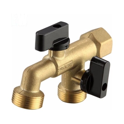 Tap Bibcock Dual Outlet 15FI x 20MI