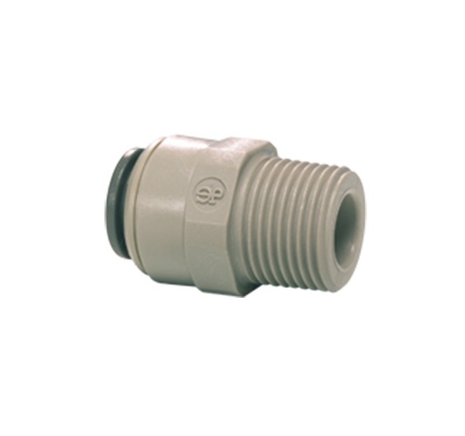 Kwik Connect Straight Adaptor 1/4" Tube x 1/2" MI KSA47