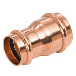 Copper Press Reducing Coupling 20mm x 15mm