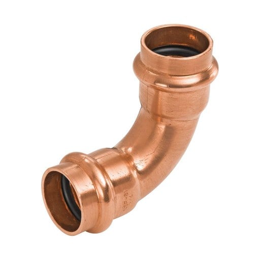 Copper Press Elbow 15mm 90D