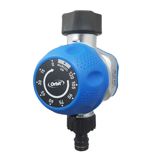 Orbit Max 2 Hour Mechanical Metal Tap Timer