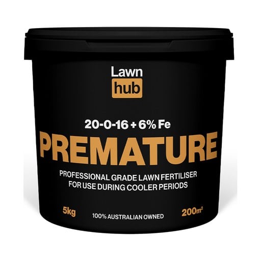 Lawnhub Premature 20:0:16+6% 5kg Lawn Fertiliser  220SGN Original Size