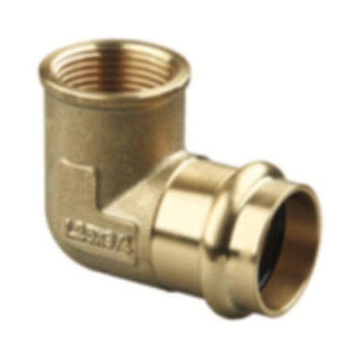 Copper Press Female Elbow Brass 20mm x 20mmFI
