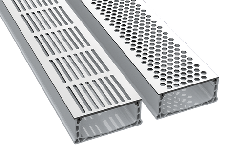 Ultra Drain Plus 75 - 2 Piece Pack (4 L/M) Includes 2 x End Cap, 2 x Joiner & 1 x End Outlet
