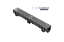 EVERDRAIN Professional 1M Channel & 316 Stainless Steel Grate