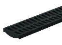 Reln Storm Drain 1m Black Plastic Grate Only