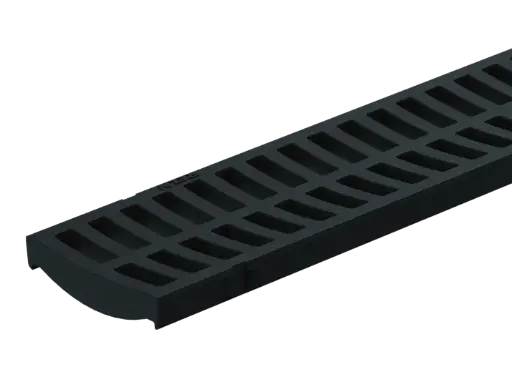 Reln Storm Drain 1m Black Plastic Grate Only