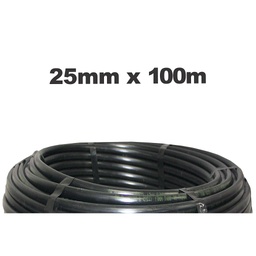 [100034] Poly Pipe 25mm x 100m LD