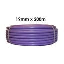 Poly Pipe 19mm x 200m Lilac LD
