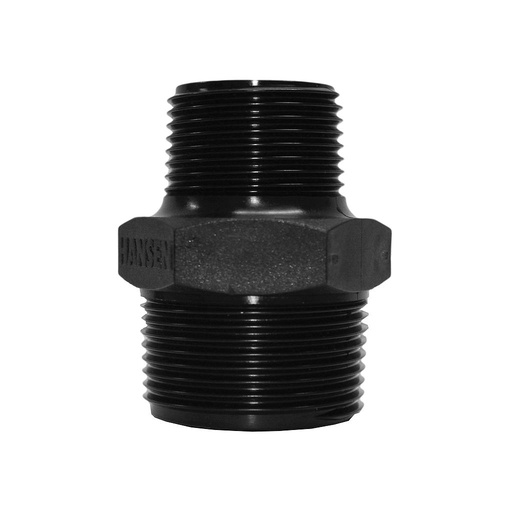 [120014] Poly Nipple Screwed 32mmx25mm
