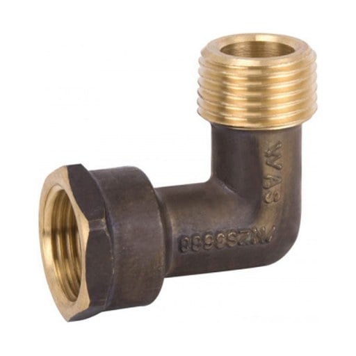 [160006] Brass Elbow M&F 15mm