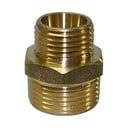 Brass Nipple 20mm x 15mm