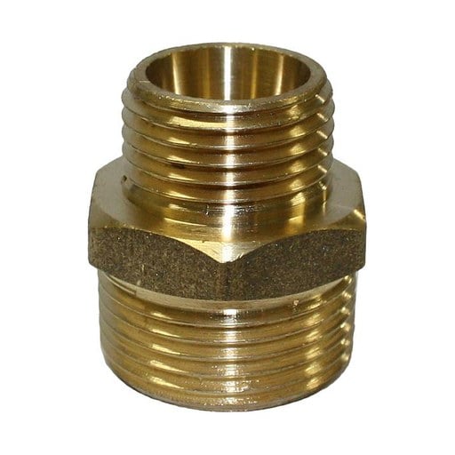 [162004] Brass Nipple 20mm x 15mm