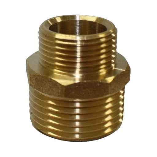 [162008] Brass Nipple 25mm x 20mm