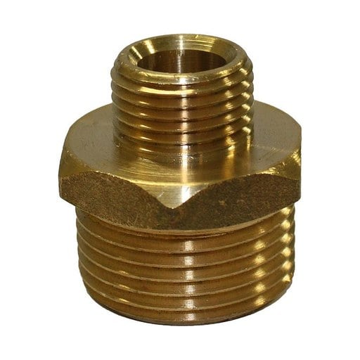 [162010] Brass Nipple 25mm x 15mm