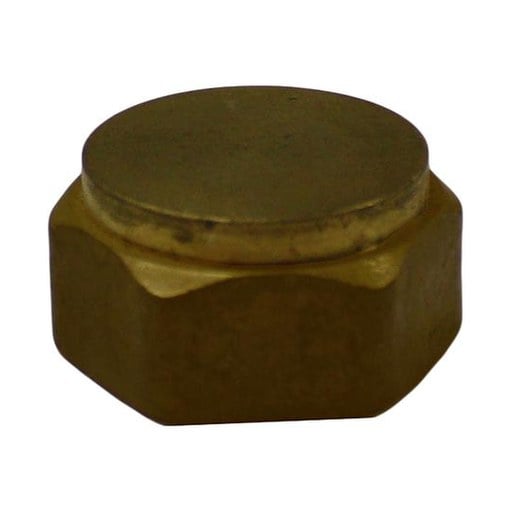 [163014] Brass End Cap 20mm