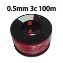 Wire Multicore 0.5mm 3C 100m