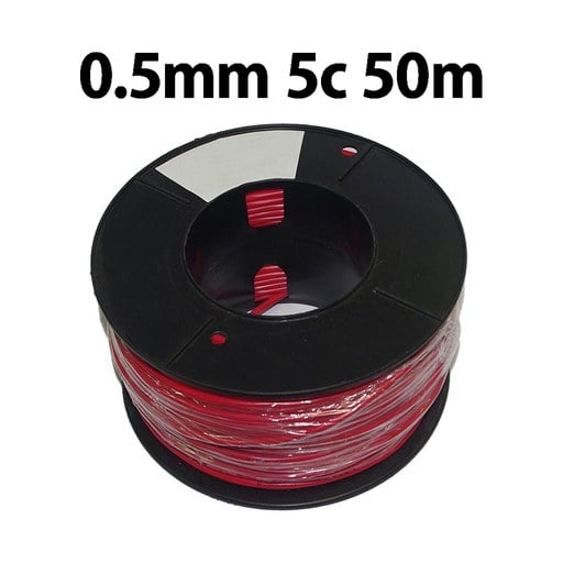 [180004] Wire Multicore 0.5mm 5C 50m