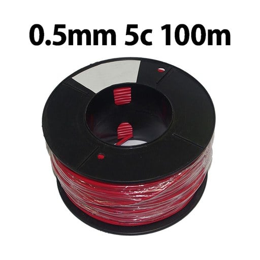 [180006] Wire Multicore 0.5mm 5C 100m