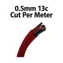 Wire Multicore 0.5mm 13C Cut Per Meter