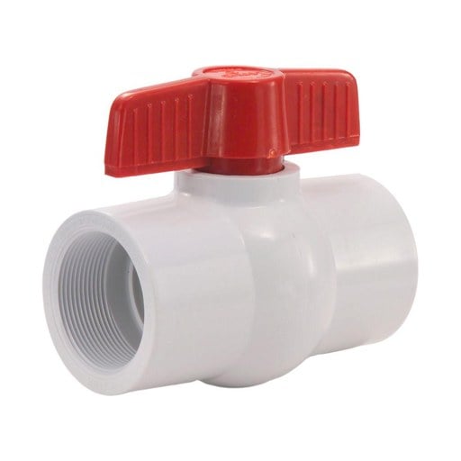 [202024] Ball Valve PVC Threaded 40mm