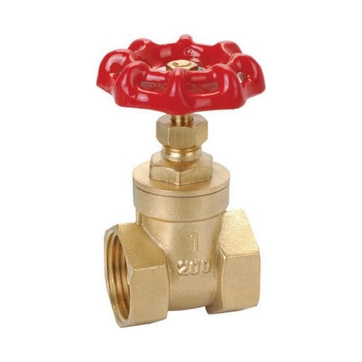 [202040] Gate Valve Brass 25mm