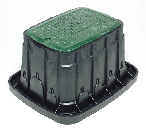 [207052] Rain Bird Valve Box Standard 1419-12 Green Lid