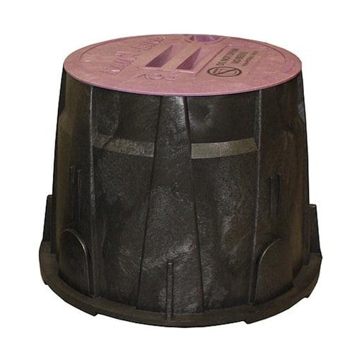 [207150] Rain Bird Valve Box 10" Round Lilac Lid