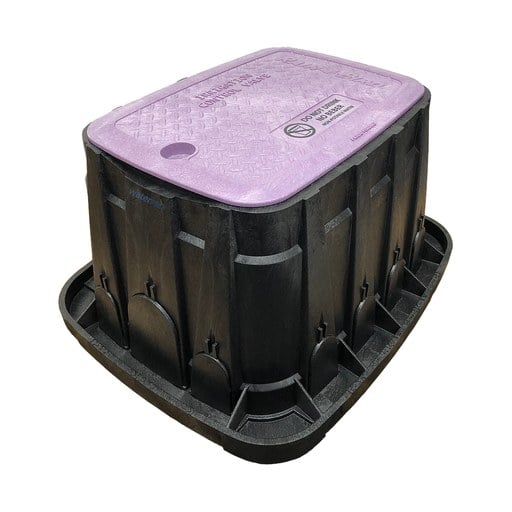 [207152] Rain Bird Valve Box Standard 1419-12 Lilac Lid