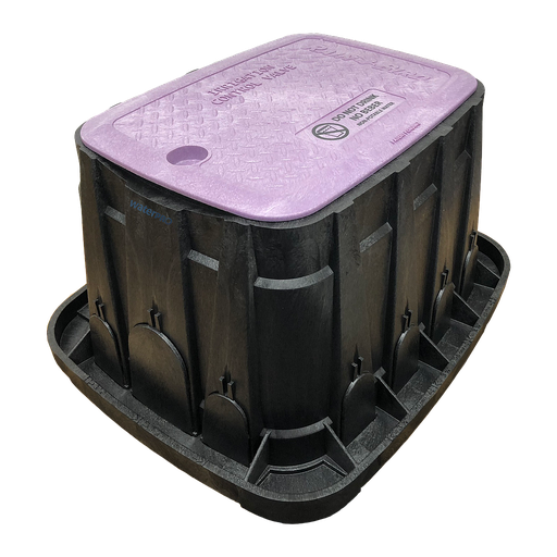 [207152] Rain Bird Valve Box Standard 1419-12 Lilac Lid
