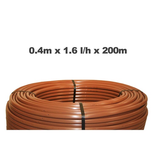[220006] Netafim Techline AS 0.4m 1.6l/h 200m
